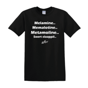 T-Shirt "Melatonine" Heren/Dames