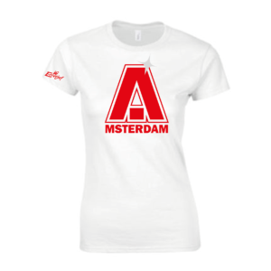 T-Shirt Plaatsnaam/ letter Dames