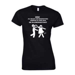 T-Shirt "De Elleboogstoot" Dames