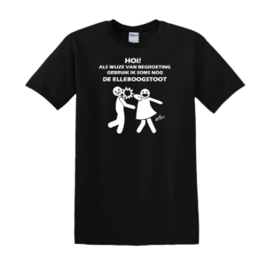T-Shirt "De Elleboogstoot" Heren