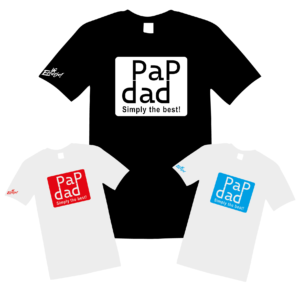 T-Shirt "PapDad" Heren
