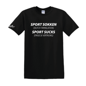 T-Shirt "SportSokken" Heren