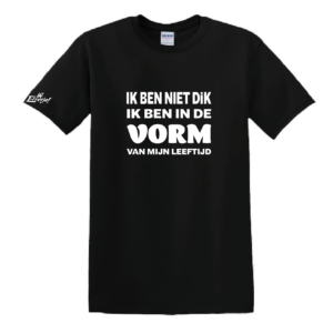 T-Shirt "IkBenNietDik" Heren