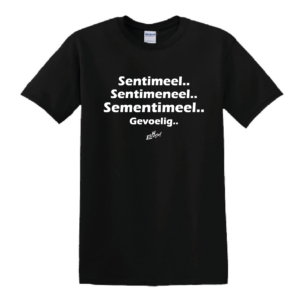 T-Shirt "Sentimenteel" Heren/Dames