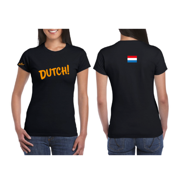T-Shirt "DUTCH!" Heren/Dames - Afbeelding 5