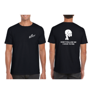 T-Shirt "Pee" Heren/ dames